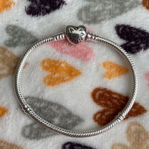 New Pandora Heart Clasps Bracelet